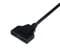 Фото - Кабель-разветвитель Atcom HDMI - 2хHDMI (M/F), 0.1 м, Black (10901) | click.ua