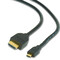 Фото - Кабель Gembird HDMI - micro-HDMI V 2.0 (M/M), 3 м, чорний (CC-HDMID-10) пакет | click.ua