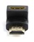 Фото - Адаптер Cablexpert HDMI - HDMI (M/F), кут 90 градусів, чорний (A-HDMI90-FML) пакет | click.ua
