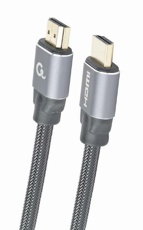 Кабель Cablexpert HDMI - HDMI V 2.0 (M/M), 3 м, черный/серый (CCBP-HDMI-3M) коробка