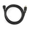 Фото - Кабель Cablexpert (CC-HDMI490-6) HDMI-HDMI v.2.0, вилка/угловая вилка 1.8м Black | click.ua