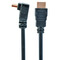 Фото - Кабель Cablexpert (CC-HDMI490-6) HDMI-HDMI v.2.0, вилка/угловая вилка 1.8м Black | click.ua