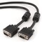Фото - Кабель Cablexpert VGA - VGA (M/M), HD15, з 2-ма фер. кільцями, чорний, 5 м (CC-PPVGA-5M-B) пакет | click.ua