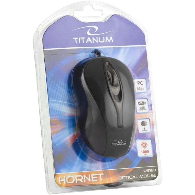 Мишка Esperanza Titanum TM103K Black USB