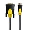 Фото - Кабель Maxxter (CCBP-HDMI-DVI-1.8) HDMI-DVI, 1.8м, позолоч., черный | click.ua