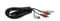 Фото - Аудио-кабель Cablexpert 2хRCA - 2хRCA (M/M), 1.8 м, черный (CCA-2R2R-6) | click.ua