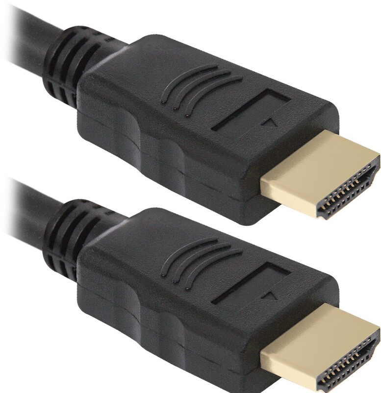 Кабель Defender HDMI-05 HDMI - HDMI V.1.4, 1.5м, чорний (87350)