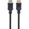 Фото - Кабель Cablexpert HDMI - HDMI v.2.0, вилка/вилка, 0.5 м Black (CC-HDMI4L-0.5M) | click.ua