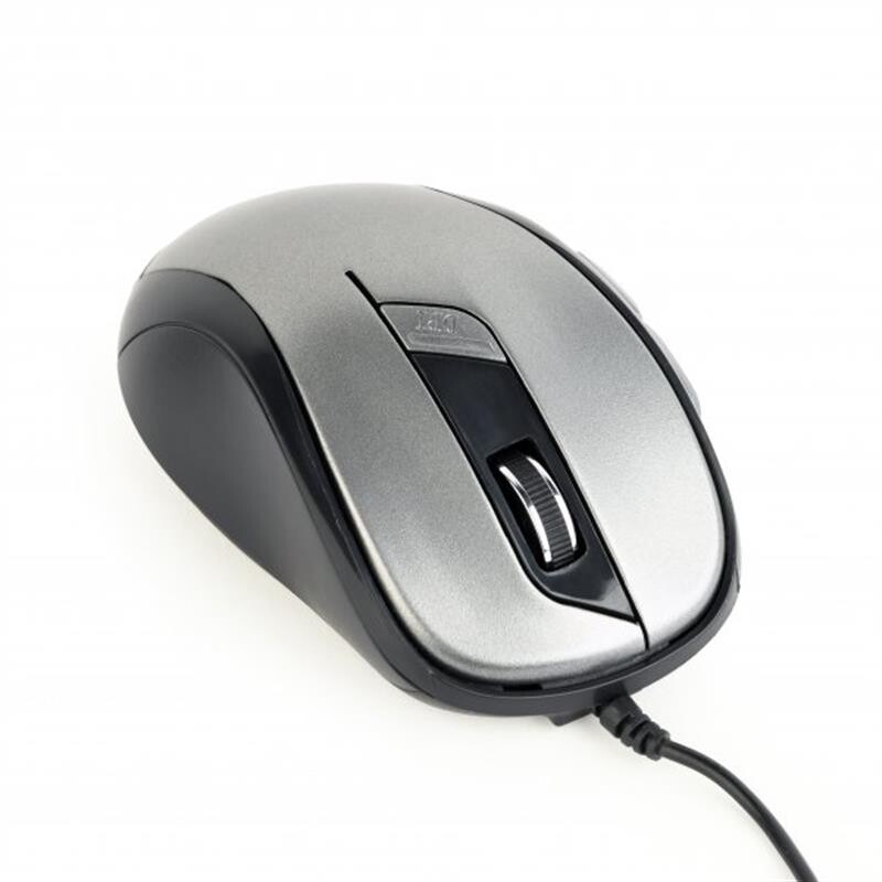 Мышь Gembird MUS-6B-01-BG Black/Grey
