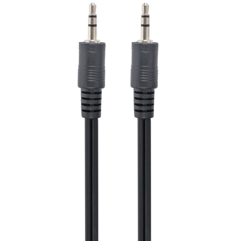 Аудіо-кабель Cablexpert 3.5 мм - 3.5 мм (M/M), 1.2 м, Black (CCA-404)