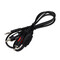 Фото - Аудио-кабель Atcom 3.5 мм - 2xRCA (M/M), 0.8 м, Black (10810) пакет | click.ua