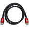 Фото - Кабель Atcom HDMI - HDMI V 2.0 (M/M), 4K, 2 м, чорний/червоний (24942) пакет | click.ua