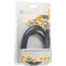Фото - Кабель PowerPlant Coilded RJ45 to RS232 USB (CA911905), 1 м, серый | click.ua