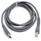 Фото - Кабель PowerPlant Coilded RJ45 to RS232 USB (CA911905), 1 м, серый | click.ua