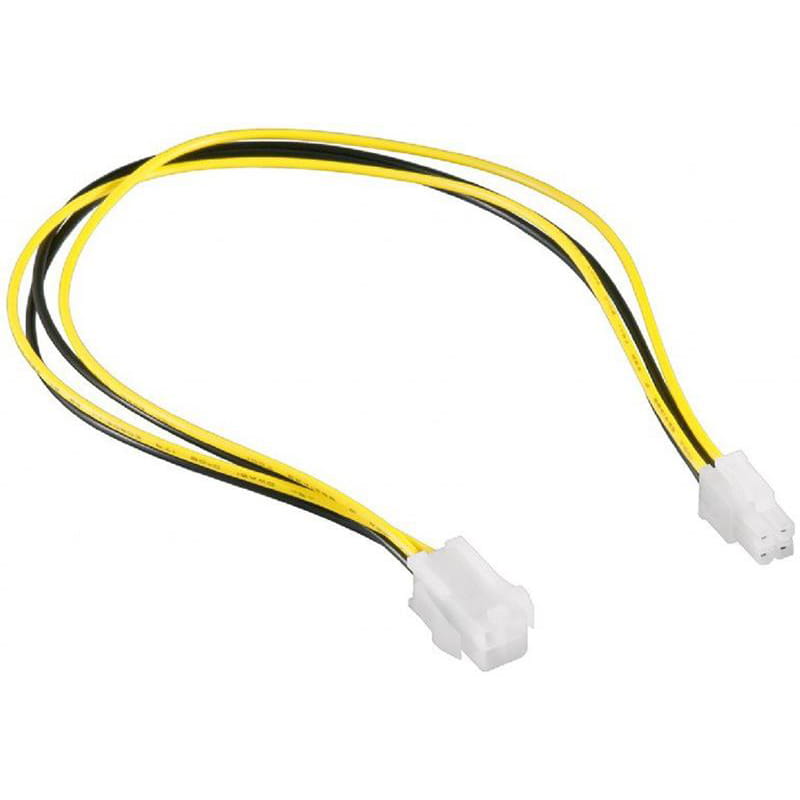 Кабель живлення Cablexpert (CC-PSU-7) ATX 4-pin M - ATX 4-pin F, 0.3 м
