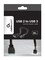 Фото - Кабель Cablexpert USB 2.0 9-pin - USB 3.0 19-pin (F/M), 0.15 м, внутрішній, чорний (CC-U3U2-01) | click.ua