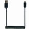 Фото - Кабель Cablexpert USB - micro USB V 2.0 (M/M), 1.8 м, спиральный, черный (CC-mUSB2C-AMBM-6) | click.ua