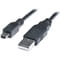 Фото - Кабель REAL-EL USB - mini USB V 2.0 (M/M), 1.8 м, чорний (EL123500006) | click.ua