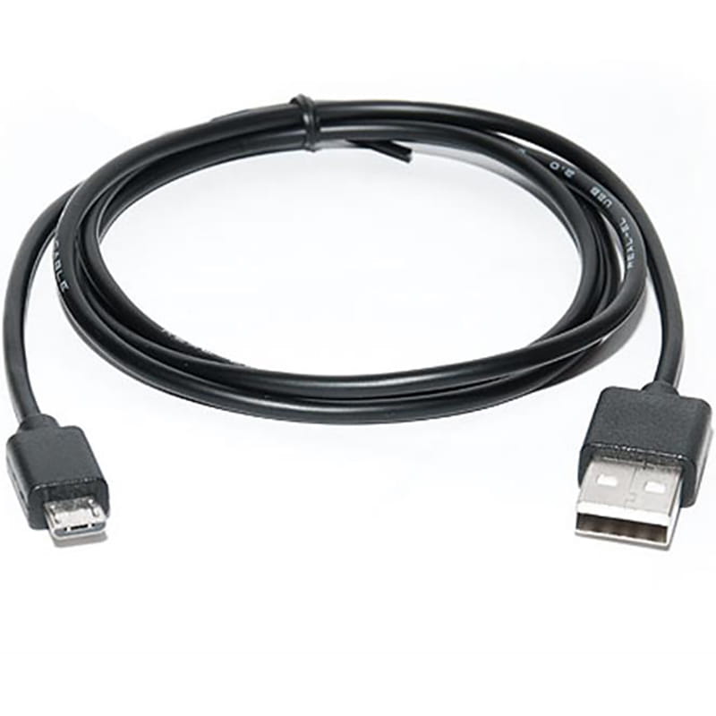 Кабель REAL-EL Pro USB - micro USB V 2.0 (M/M), 0.6 м, чорний (EL123500021)