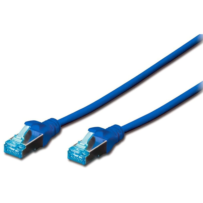 Патч-корд Digitus (DK-1511-050/B) cat.5e, UTP, 5м, AWG 26/7, синий
