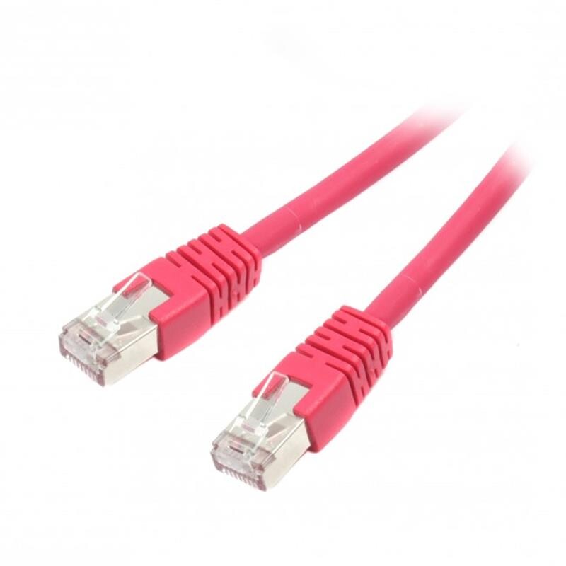 Патч-корд Cablexpert (PP6A-LSZHCU-R-0.5M) FTP, литой, 50u "штекер с защелкой, 0.5 м, красный