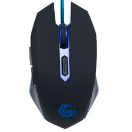 Мышь Gembird MUSG-001-B Blue