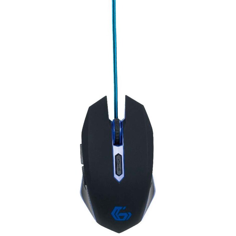 Мышь Gembird MUSG-001-B Blue