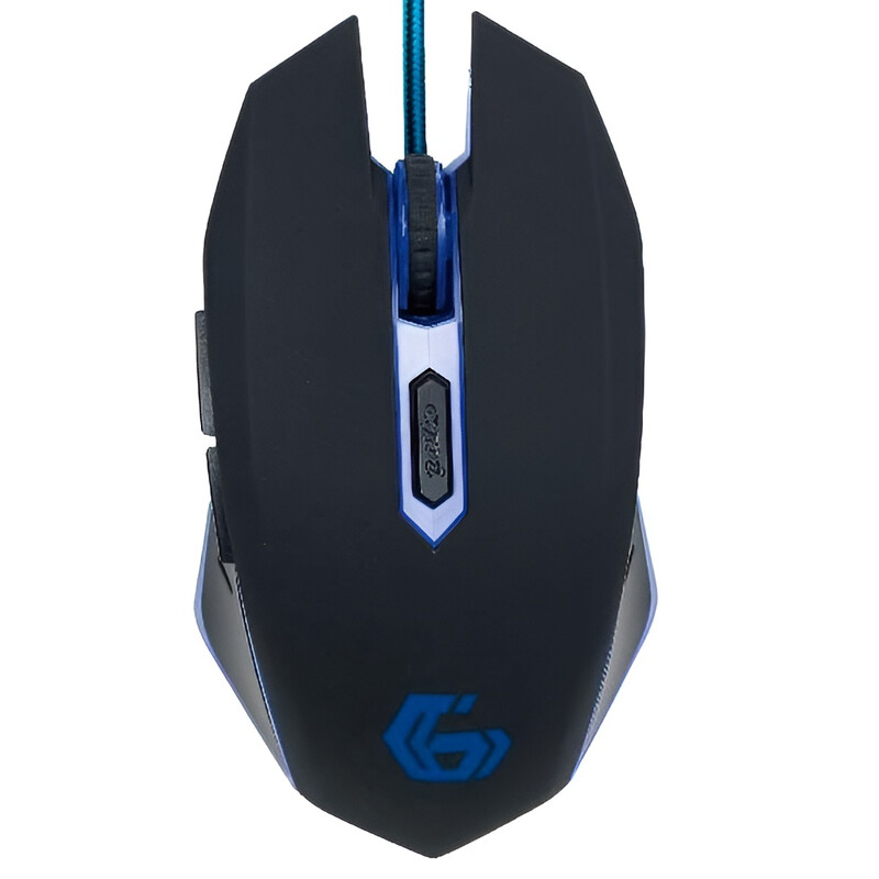 Мышь Gembird MUSG-001-B Blue