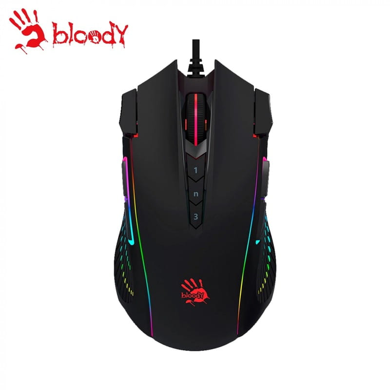 Мышь Bloody J90s Black