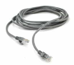 Патч-корд литий Ritar PCR-CU/1G/06137 UTP, RJ45, Cat.5e, 1m, сірий