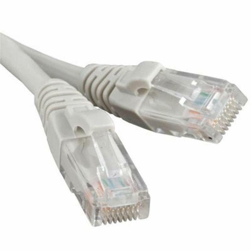 Патч-корд литой, UTP, RJ45, Cat.5e, 15m, серый