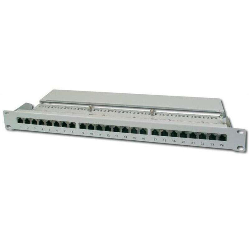 Патч-панель Digitus (DN-91524S) 19" 1U 24 порта 5e FTP в зборі