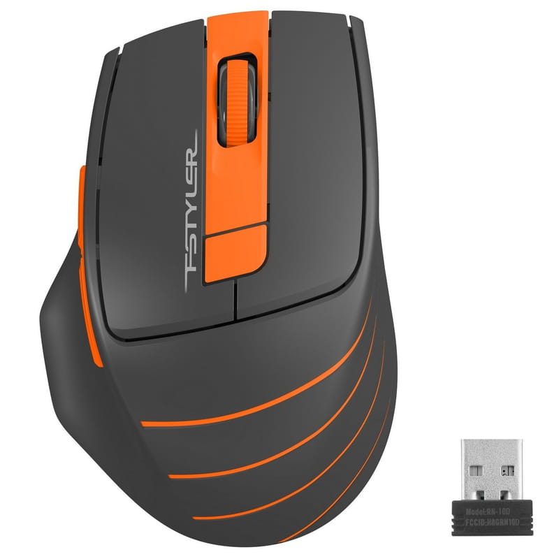 Миша бездротова A4Tech FG30S Orange/Black USB