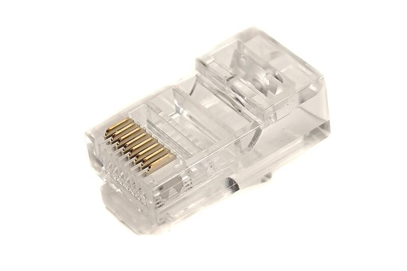 Коннектор RJ45 PowerPlant (LYUS005) 100 шт/уп