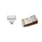 Фото - Коннектор RJ 45 Cablexpert (LC-PTF-01/100) экранированный, с золоченными контактами, со сквозными отверстиями (100 шт/уп) | click.ua