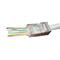 Фото - Коннектор RJ 45 Cablexpert (LC-PTF-01/100) экранированный, с золоченными контактами, со сквозными отверстиями (100 шт/уп) | click.ua