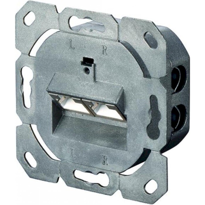 Настенная розетка DIGITUS cat. 5e, 2xRJ45, 8P8C (DN-9002-N)