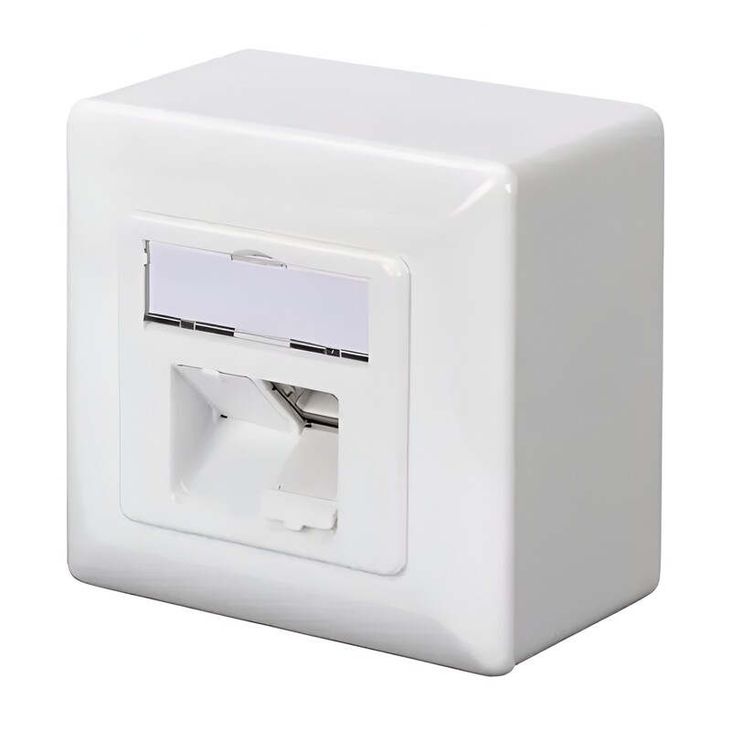 Настенная розетка DIGITUS cat. 5e, 2xRJ45, 8P8C (DN-9002-N)