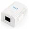 Фото - Розетка Cablexpert (NCAC-1U6-01) RJ-45, Cat6, зовнішня, біла | click.ua