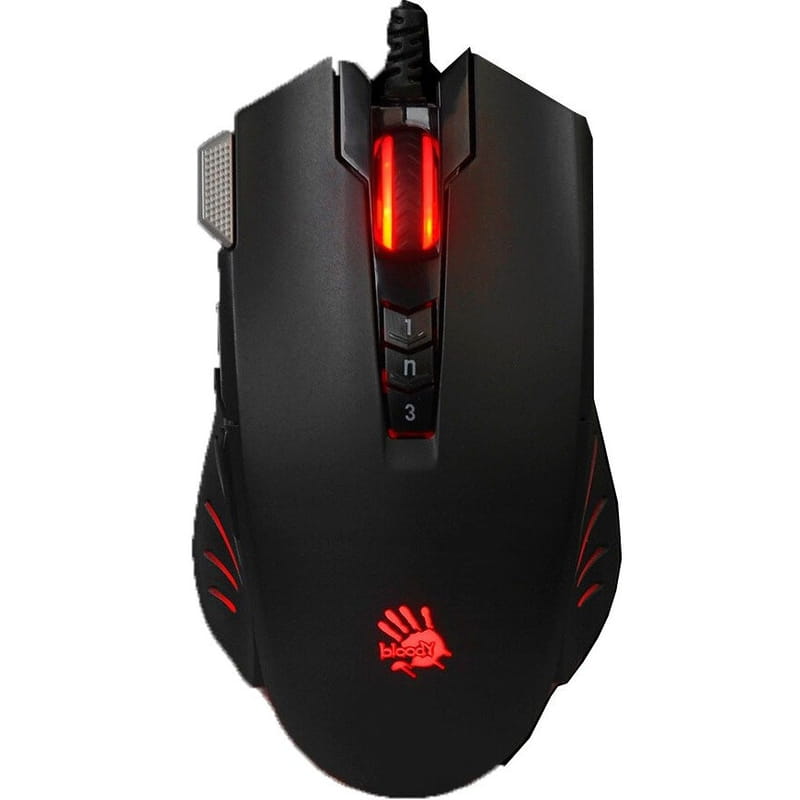 Миша A4Tech V9M Bloody Black Extra Fire Button