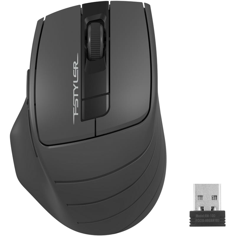 Миша бездротова A4Tech FG30S Grey/Black