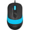 Фото - Мышь A4Tech FM10 Black/Blue | click.ua