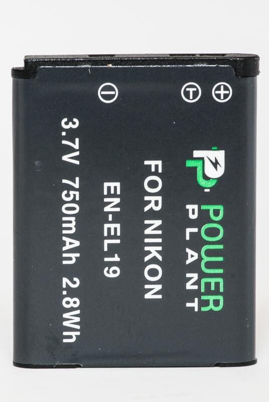 Аккумулятор PowerPlant Nikon EN-EL19 750mAh (DV00DV1305)