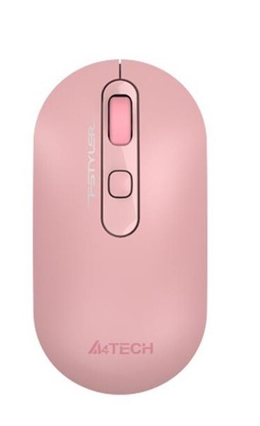 Мишка бездротова A4Tech FG20 Pink USB