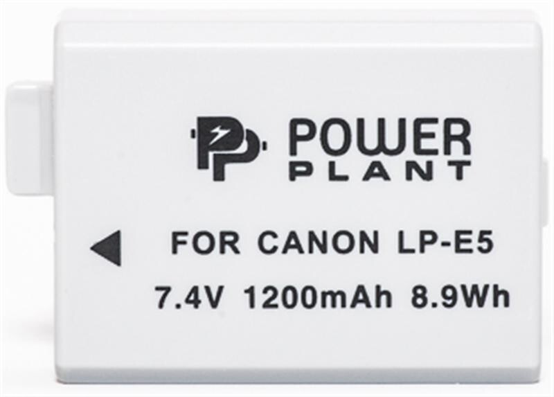 Аккумулятор PowerPlant Canon LP-E5 1200mAh (DV00DV1225)