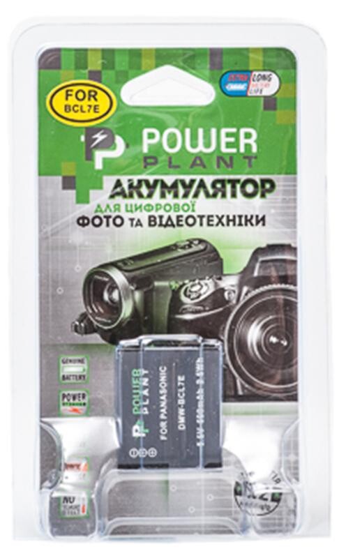 Аккумулятор PowerPlant Panasonic DMW-BCL7E 690mAh (DV00DV1380)