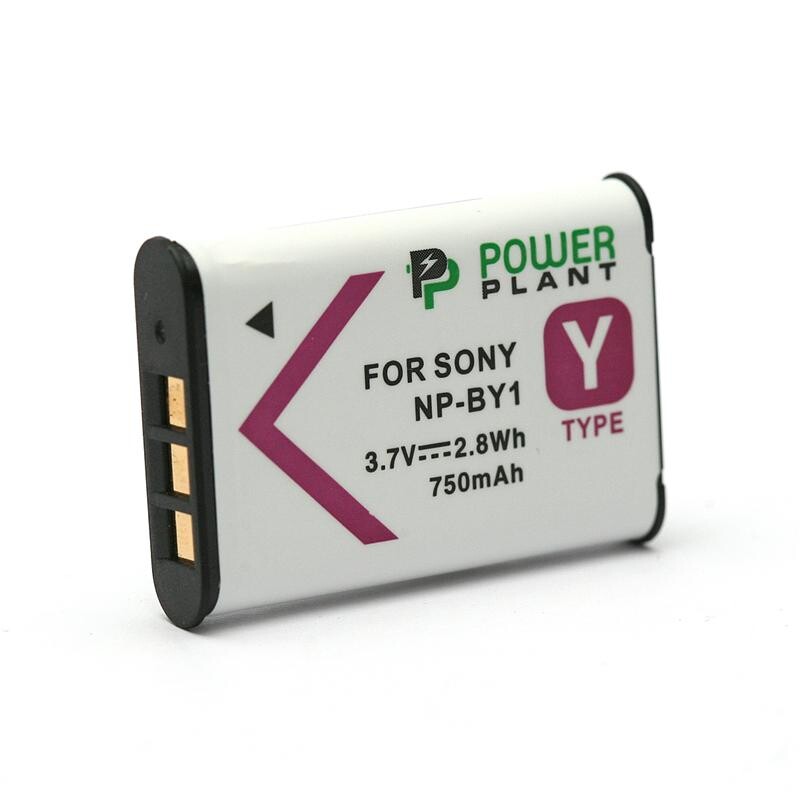 Аккумулятор PowerPlant Sony NP-BY1 750mAh (DV00DV1409)