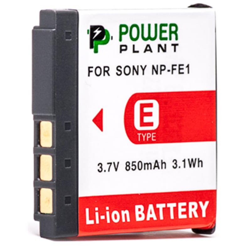 Акумулятор PowerPlant Sony NP-FE1 850mAh (DV00DV1062)