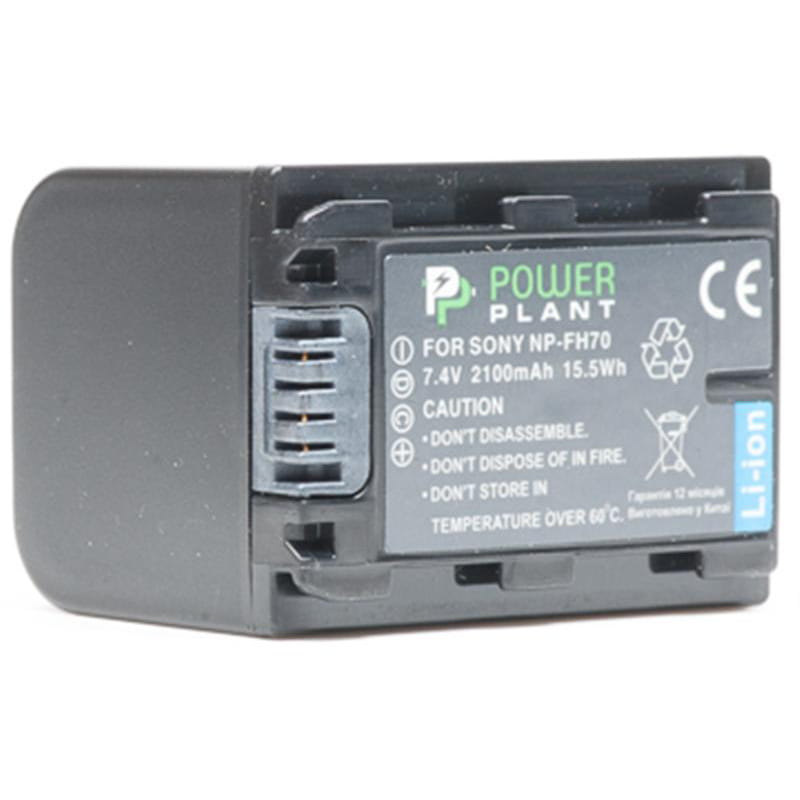 Акумулятор PowerPlant Sony NP-FH70 2100mAh (DV00DV1207)