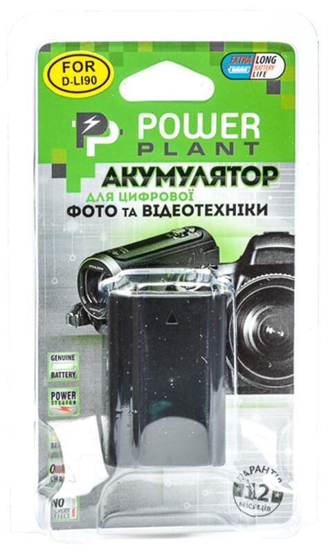 Аккумулятор PowerPlant Pentax D-Li90 1600mAh (DV00DV1281)